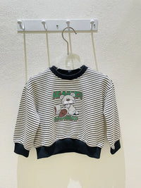 Striped Teddy Pullover