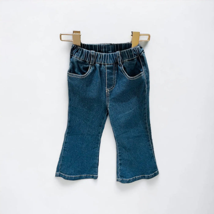 Split Hem Flare Jeans (23033) coconutnut.ca