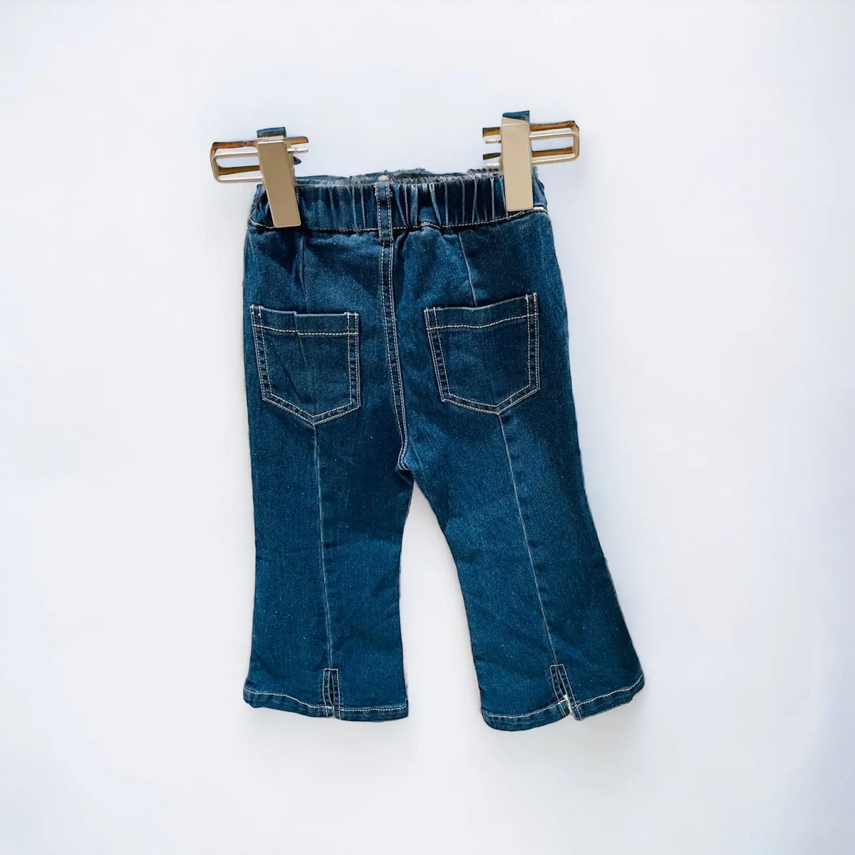 Split Hem Flare Jeans (23033) coconutnut.ca