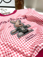 Buy Pullover Shirt for Kids | Pink Plaid Bunny Pullover in Winnipeg